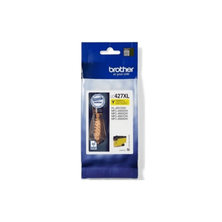 ראש דיו צהוב מקורי Brother LC427 XL Y