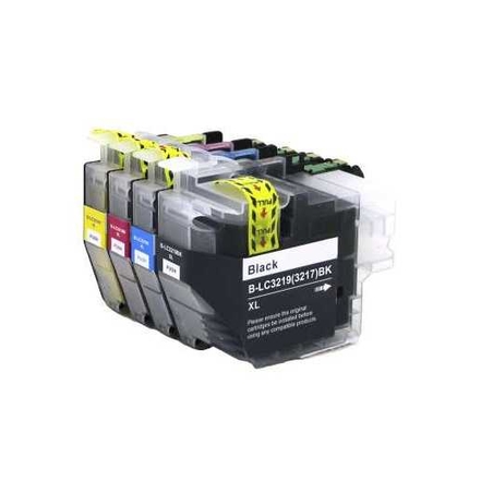 סט ראשי דיו תואמים brother lc3219xl