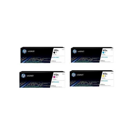 סט טונרים מקורי HP 415A W2030A/W2031A/W2032A/W2033A
