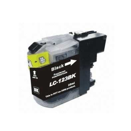 ראש דיו תואם lc123 שחור bk