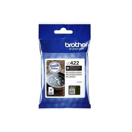 ראש דיו שחור מקורי brother lc422bk