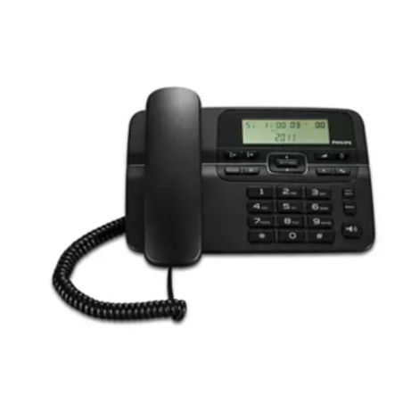 Philips Corded phone M20B/00 Black M20B/00