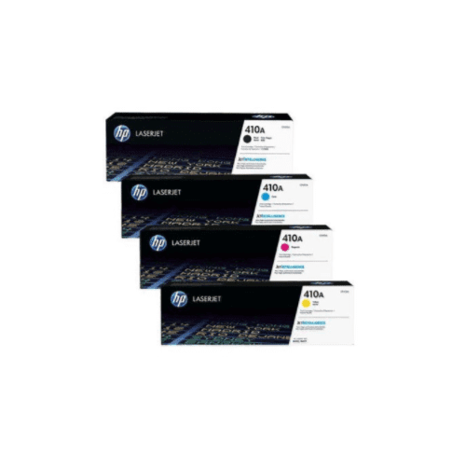 סט טונרים מקוריים hp 410a cf410a/cf411a/cf412a/cf413a