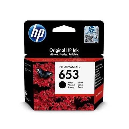 ראש דיו שחור מקורי HP 653 3YM75AE