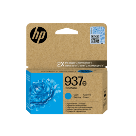 ראש דיו כחול מקורי Hp 937e C