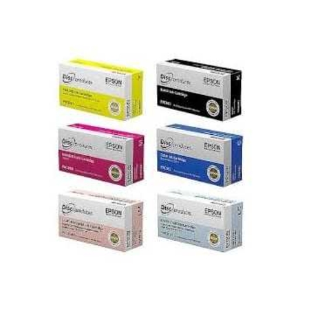 סט 6 מחסני דיו מקוריים EPSON PP-100
