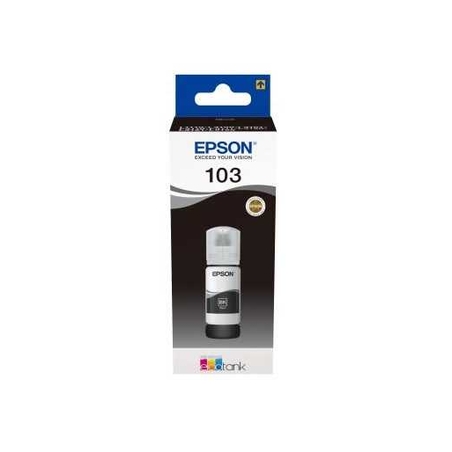 מיכל דיו שחור מקורי Epson 103 C13T00S14A