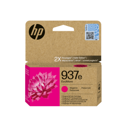 ראש דיו אדום מקורי Hp 937e m