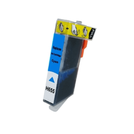 ראש דיו כחול תואם HP 655 cyan
