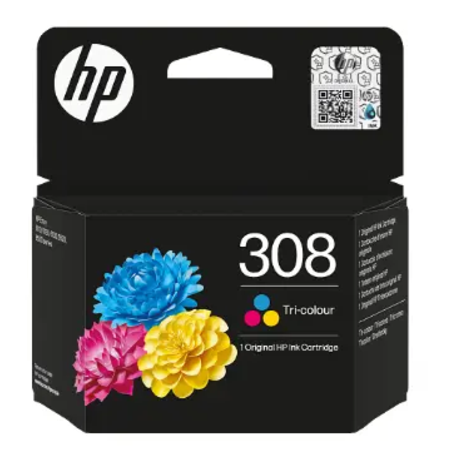 ראש דיו מקורי צבעוני HP 308