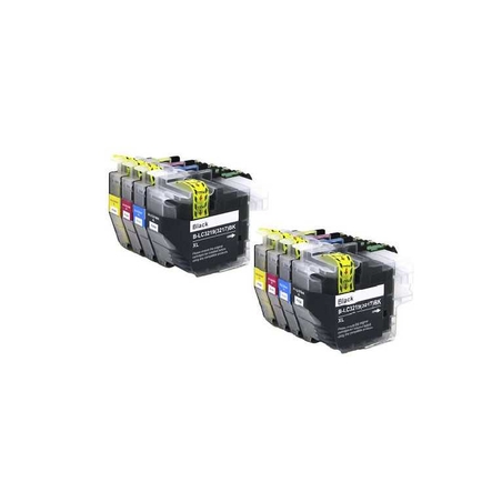 2 סטים ראשי דיו תואמים brother lc3219 XL