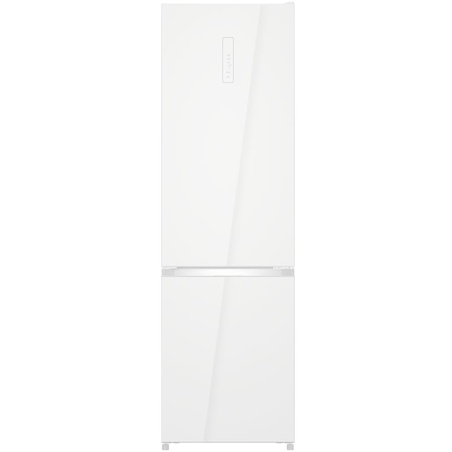 מקרר מקפיא תחתון קו אפס 405 ליטר Electra EL49GW Kitchen Fit Metal Cooling עם מדחס Inverter - גימור זכוכית לבנה