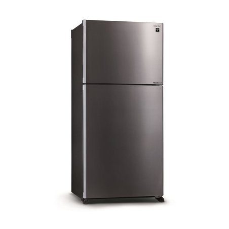 מקרר מקפיא עליון 514 ליטר נטו Sharp 3650 עם התקן שבת מובנה - גימור סילבר מושחר