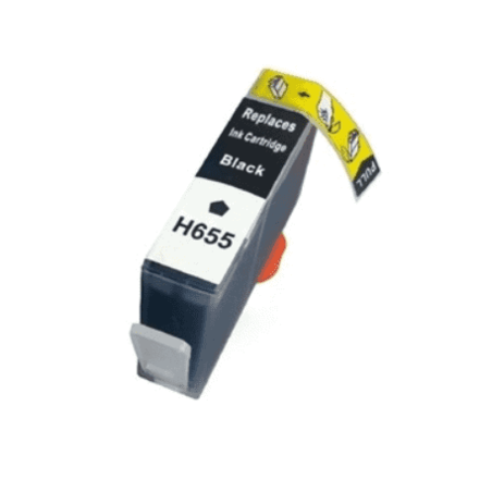 ראש דיו שחור תואם HP 655 BK