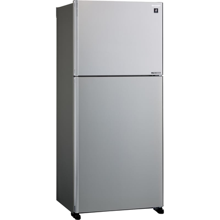 מקרר מקפיא עליון 516 ליטר נטו Sharp SJ-3650-BS עם התקן שבת - גימור נירוסטה בהירה
