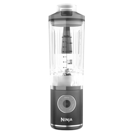 שייקר אלחוטי נינג'ה Ninja Blast Max BC251EUGY - צבע אפור אחריות יבואן רשמי
