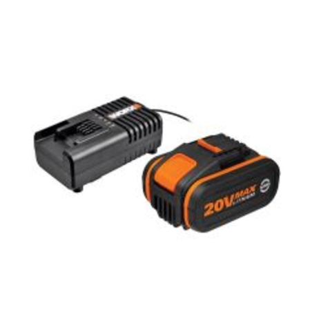 ערכת סוללה 20V 4A ומטען מהיר
