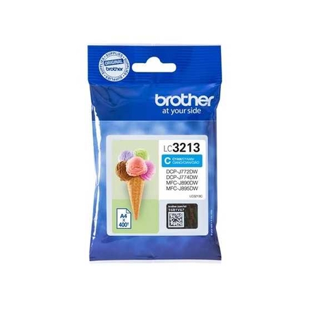 ראש דיו כחול מקורי BROTHER LC3213C