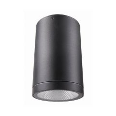 צילינדר IP65 10W CUT שחור -אור חם