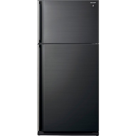 מקרר מקפיא עליון 588 ליטר נטו Sharp SJ-3850-BK עם התקן שבת מובנה - גימור שחור