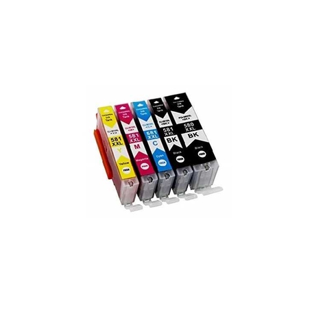 סט  ראשי דיו תואמים CANON PG580XXL CLI581XXL