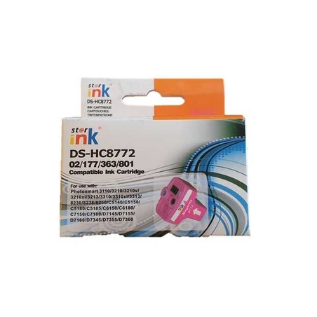 דיו אדום תואם HP 177XL C8772HE MAGENTA