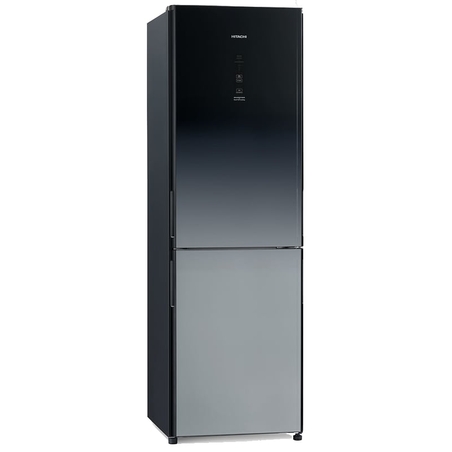 מקרר מקפיא תחתון 330 ליטר Hitachi RBG410PRS6X - גימור זכוכית משתנה