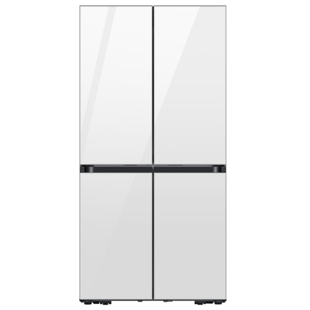 מקרר 4 דלתות 648 ליטר Samsung BeSpoke RM70F63REW Kitchen Fit - צבע לבן