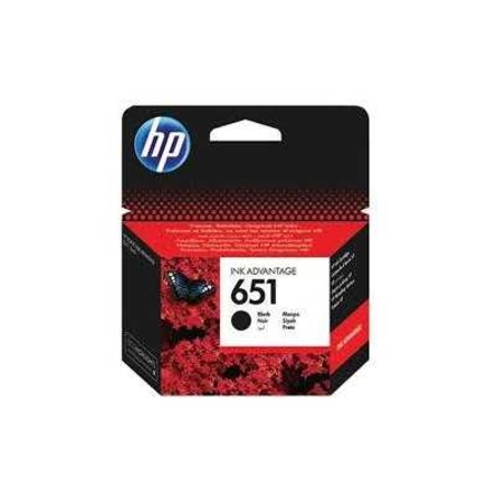 ראש דיו שחור מקורי HP 651 C2P10AE