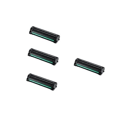 3 טונרים תואמים samsung mltd104s + טונר נוסף חינם