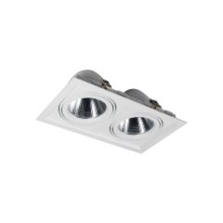 שקוע תקרה בוסטון מלבני 2x40W אור צהוב