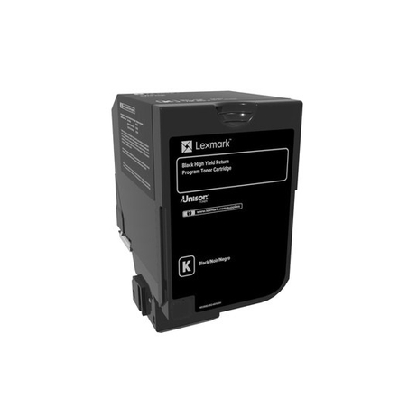 טונר שחור מקורי LEXMARK 74C5HKE