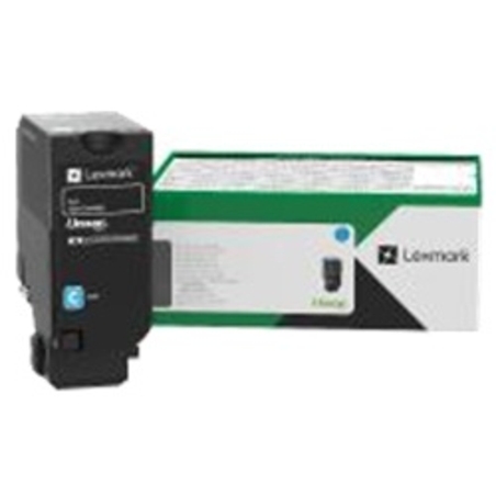 טונר מקורי כחול Lexmark 71C8XC0 cyan
