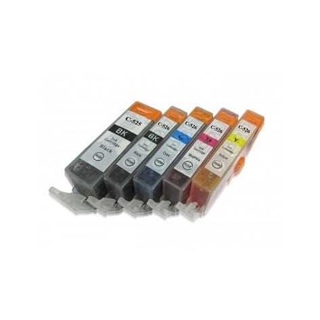 סט ראשי דיו תואם canon pgi525 + cli526