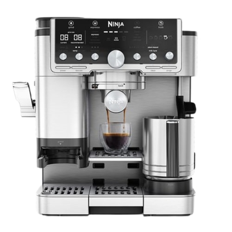 מכונת אספרסו חצי אוטומטית 3 ב-1 NINJA Luxe Cafe PRO Series ES703 - אחריות ע