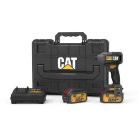 מברגת אימפקט 18V Brushless כולל 2 סוללות 4Ah ומטען