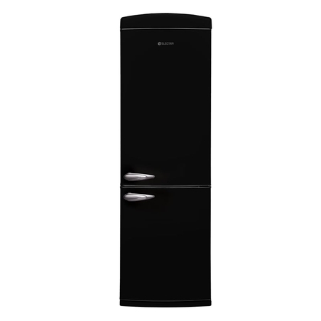 מקרר מקפיא תחתון 331 ליטר נטו רטרו Electra EL391BL - גימור שחור