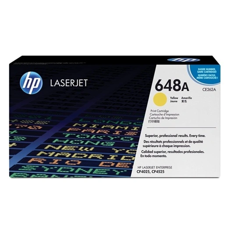 טונר צהוב מקורי HP 648A CE262A