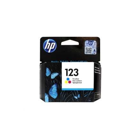 ראש דיו צבעוני מקורי HP 123