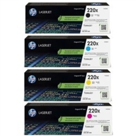 סט טונרים מקורי HP 220X W2200X,W2201X,W2202X,W2203X