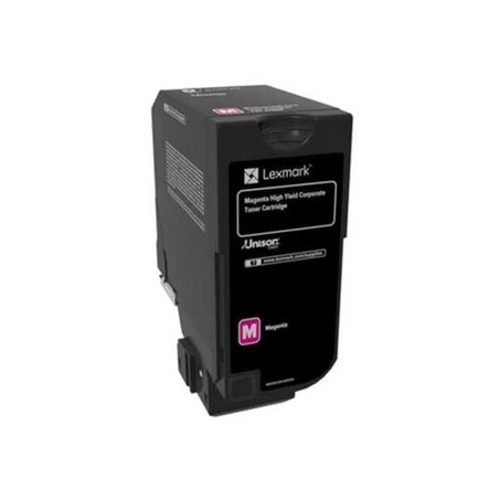 טונר אדום מקורי LEXMARK 74C5SME