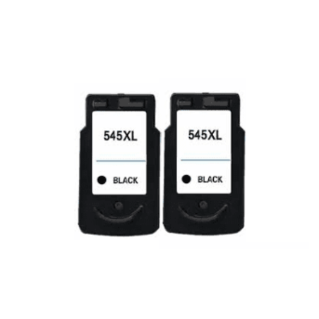 2 ראשי דיו שחורים תואמים canon pg545xl