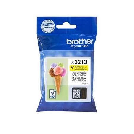 ראש דיו צהוב מקורי BROTHER LC3213Y