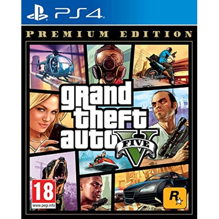 PS4 GTA 5 PREMIUM EDITION (GTA V)
