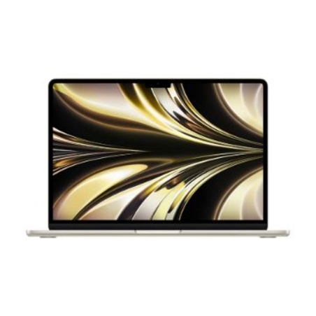 13inch MBA Apple M2 chip with 8-core CPU and 8-core GPU, 16GB, 256GB - Starlight