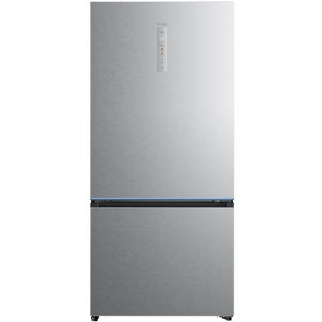 מקרר מקפיא תחתון 640 ליטר נטו Haier HDR5818DN - גימור נירוסטה