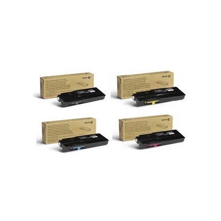 סט טונרים מקוריים xerox versalink c400/c405 bk/c/m/y