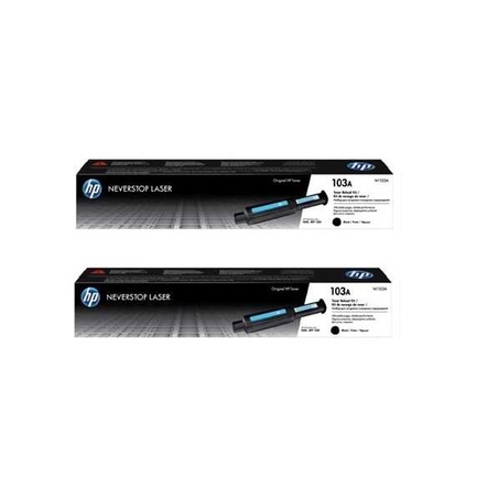 2 טונרים מקוריים HP 103A W1103A