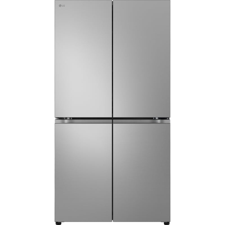 מקרר 4 דלתות מקפיא תחתון 665 ליטר LG GR-728S עם התקן שבת מובנה - גימור נירוסטה מוברשת