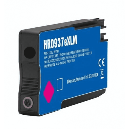 ראש דיו אדום תואם Hp 937e m
